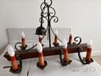 Lustre en bois vintage, Ophalen, Zo goed als nieuw, Hout