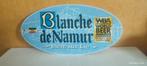 Plaque de brasserie en plexiglas . Bière BLANCHE DE NAMUR ., Enlèvement ou Envoi, Comme neuf, Panneau, Plaque ou Plaquette publicitaire