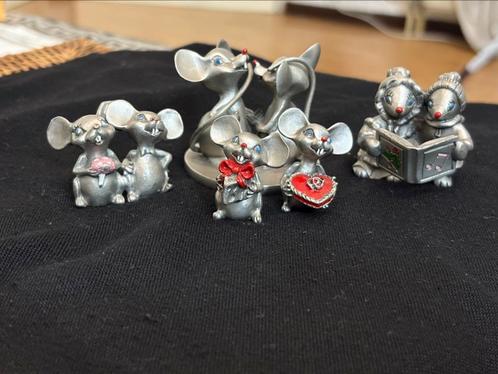 Hudson Pewter Figurine Set by Seagull Pewter, Diversen, Kerst, Zo goed als nieuw, Verzenden