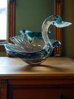 vintage glazen decoratie / eend / decoratie / kom MURANO, Ophalen of Verzenden