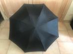 Zwarte opvouwbare paraplu met springveer (nr1931), Ophalen of Verzenden, Zo goed als nieuw, Zwart