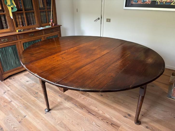 Antieke Engelse Padfoot Dropside tafel, Antiek en Kunst, Antiek | Meubels | Tafels, Ophalen