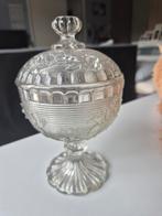 Glazen snoeppot /suikerpot, Antiek en Kunst, Ophalen