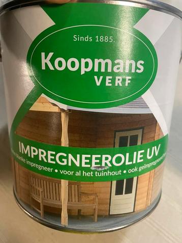 Koopmans blanke impregneerolie 2,5liter