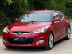 Hyundai Veloster 1.6i 12/2013 128440km / CLIM/ CARNET / NEUF, Stof, Zwart, USB, 1560 cc