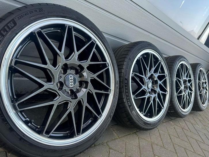 18 inch Audi A1 S1 GB 25 30 35 40 TFSI velgen zomerbanden, Auto-onderdelen, Banden en Velgen, Banden en Velgen, Zomerbanden, 18 inch