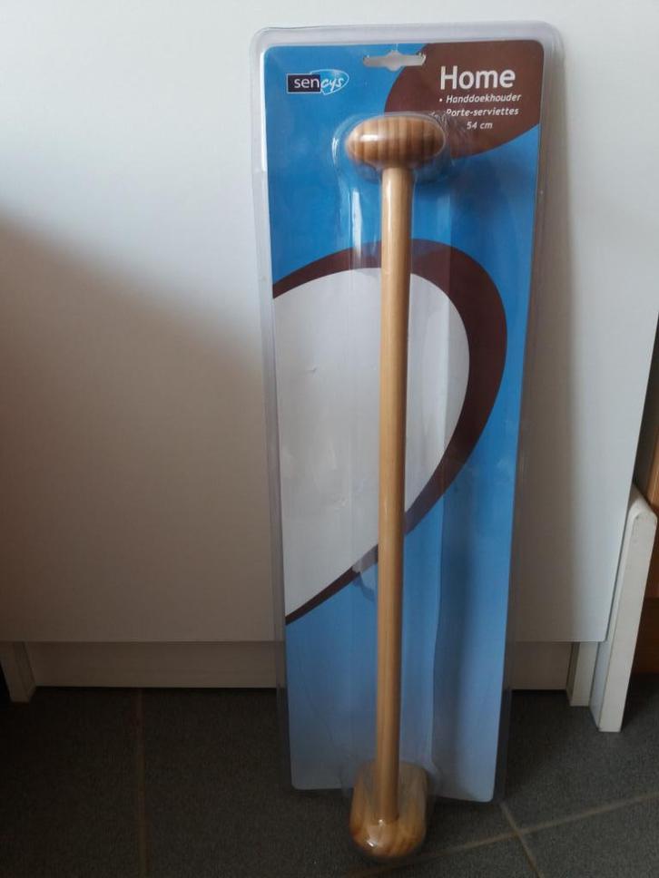 Handdoekhouders SENCYS - 4 stuks - 54 cm lang, Huis en Inrichting, Woonaccessoires | Kapstokken, Nieuw, Overige typen, Minder dan 100 cm