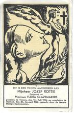 RP Jozef Rottie 1910-1944 Kunstenaar, Verzamelen, Bidprentjes en Rouwkaarten, Ophalen of Verzenden