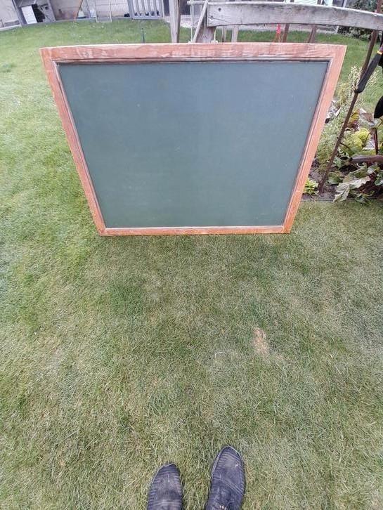 Groot Schoolbord/krijtbord, Diversen, Schoolborden, Gebruikt, Krijtbord, Ophalen