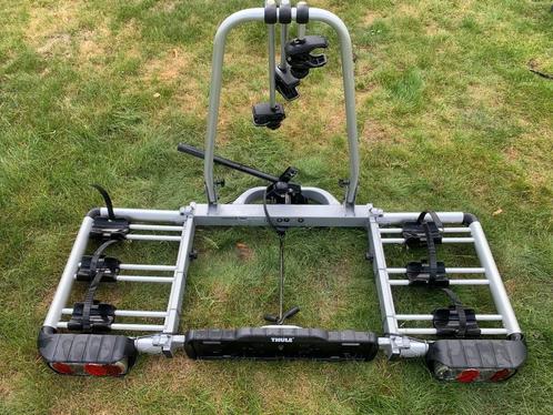 Thule Fietsendrager Trekhaak - Voor 3 Fietsen - Kantelbaar, Auto diversen, Fietsendragers, Gebruikt, Trekhaakdrager, 3 fietsen of meer