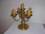 ancien chandelier à 5 branches, Antiquités & Art, Cuivre ou Bronze, Enlèvement ou Envoi