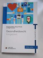 Handboek 1V Gezondheidsrecht KDG Verpleegkunde, Ophalen of Verzenden, Zo goed als nieuw, Hogeschool