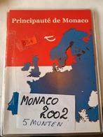 5 unc muntenset monaco 2002 beperkte oplage, Timbres & Monnaies, Monnaies | Europe | Monnaies euro, Enlèvement, Monaco