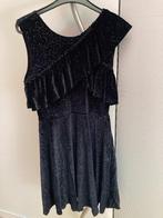 Zwarte glitterjurk C&A maat 146, Enfants & Bébés, Vêtements enfant | Taille 146, Enlèvement ou Envoi, Comme neuf, Fille, C&A