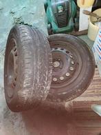 Lot de 2 jantes + pneus été 185/65R15 88T Goodyear, Autos : Pièces & Accessoires, Pneus & Jantes, Pneu(s), Pneus été, Enlèvement