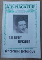 A.B.-Magazine 1961 Gilbert Becaud Ancienne Belgique, Comme neuf, Livre, Revue ou Article, Enlèvement ou Envoi