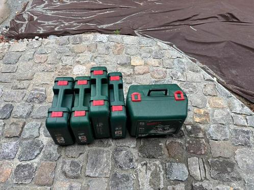 Set van 5 bosch machines in doos, Doe-het-zelf en Bouw, Gereedschap | Overige machines, Gebruikt, Ophalen