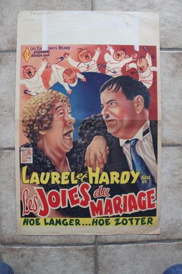 filmaffiche Laurel and Hardy Twice Two filmposter beschikbaar voor biedingen