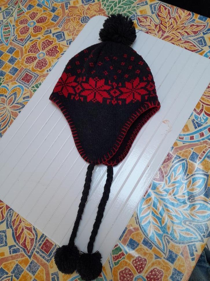 Bonnet Péruvien Enfant, Kinderen en Baby's, Kinderkleding | Mutsen, Sjaals en Handschoenen, Gebruikt, Muts, Jongen of Meisje, Ophalen