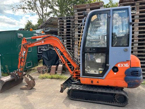 Hitachi EX16 minigraver 1,6T graafmachine minikraan kraantje, Zakelijke goederen, Machines en Bouw | Kranen en Graafmachines, Graafmachine