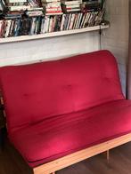 Futon La Redoute, Rouge, 140 cm, Enlèvement, Utilisé