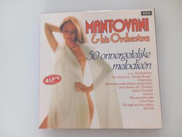 4LP Vinyl box Mantovani & his orchestra Klassiek Orkest beschikbaar voor biedingen