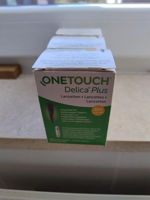 ONETOUCH Delica Plus - Diabetisch - Lancetten, Diversen, Verpleegmiddelen, Nieuw, Ophalen of Verzenden