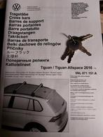Barres de toit VW Tiguan original 2016 2023