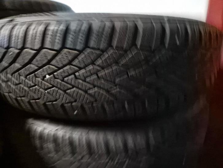 14" winterset 5x100 Continental winterbanden, Auto-onderdelen, Banden en Velgen, Banden en Velgen, Winterbanden, 14 inch, 165 mm