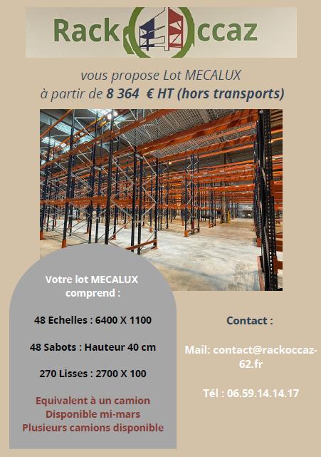 Lot Mecalux, Zakelijke goederen, Kantoor en Winkelinrichting | Magazijn, Stelling en Opslag, Ophalen of Verzenden