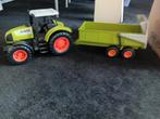 Tractor en kar, Ophalen