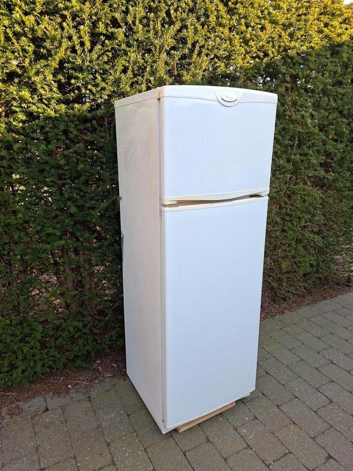 Koelkast - Diepvries Whirlpool A 160cm, Electroménager, Réfrigérateurs & Frigos, Utilisé, Avec compartiment congélateur, 100 à 150 litres