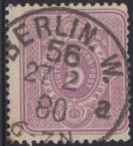 1875 - EMPIRE ALLEMAND - Figurine + BERLIN W. [Potsdamer Bah, Empire allemand, Affranchi, Envoi