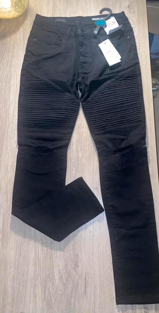 🔥 Primark - W32/L34 - nieuw - zwarte broek, Kleding | Heren, Spijkerbroeken en Jeans, Nieuw, Zwart, Ophalen of Verzenden
