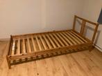 Lit Ikea Fjellse en pin avec sommier à lattes 90x200, 90 cm, Une personne, Enlèvement, Utilisé