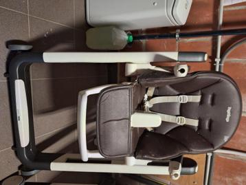 Eetstoel/Kinderstoel peg perego Siesta bruin, Enlèvement, Utilisé, Autres types