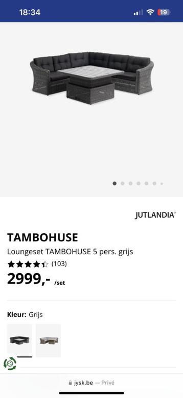 Loungeset tuin en fauteuil Jysk beschikbaar voor biedingen