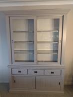 Vitrinekast, Huis en Inrichting, Kasten | Vitrinekasten, Ophalen, Gebruikt, 150 tot 200 cm, Landelijk