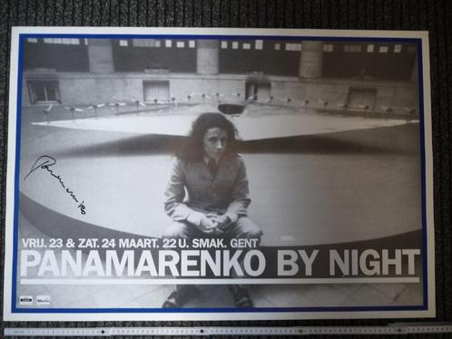 PANAMARENKO - AFFICHE ORIGINEEL GESIGNEERD, Antiek en Kunst, Kunst | Litho's en Zeefdrukken, Ophalen of Verzenden