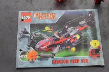 Lego 4793 Ogel Sub Shark, Alpha Team: Mission Deep Sea beschikbaar voor biedingen