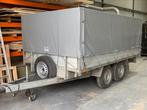 Aanhangwagen 3500kg Tack met huif 3,3m x1,92m x 1,1m, Comme neuf, Enlèvement ou Envoi
