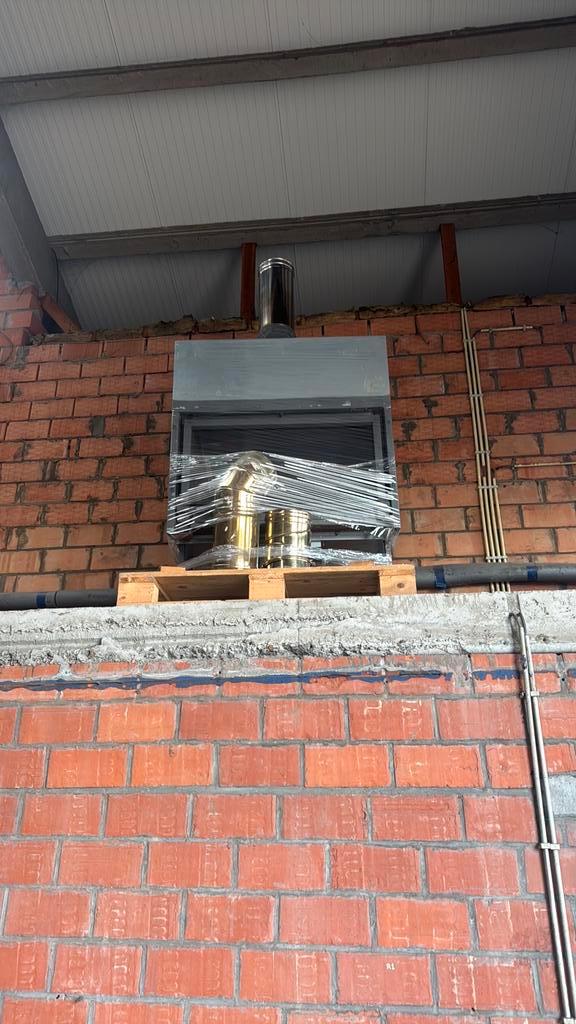 Stüv 20. Houtgestookte cassette   meter breed, Huis en Inrichting, Haarden, Gebruikt, Ophalen