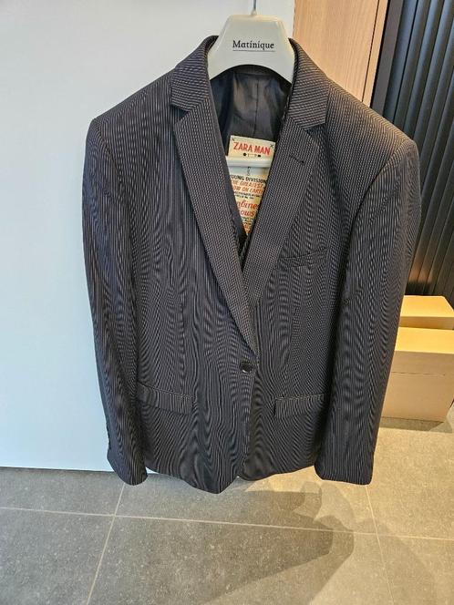 herenvest en bijhorende ondervest (feestelijke kledij!), Kleding | Heren, Kostuums en vesten, Zo goed als nieuw, Maat 48/50 (M)