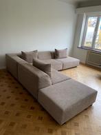 Lounge zetel, Huis en Inrichting, Zetels | Zetels en Chaises Longues, Ophalen, Gebruikt, Minder dan 150 cm, Stof
