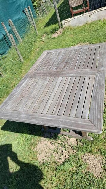 Table en teak, Enlèvement, Utilisé