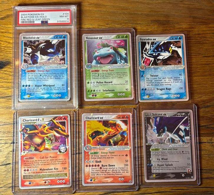 Oude EX en LV.X pokemon kaarten GEZOCHT, Hobby en Vrije tijd, Verzamelkaartspellen | Pokémon, Ophalen
