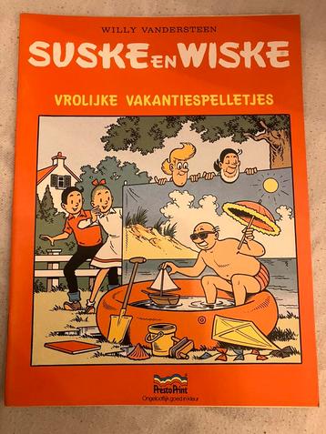 GRATIS - Suske en Wiske - Vrolijke vakantiespelletjes beschikbaar voor biedingen