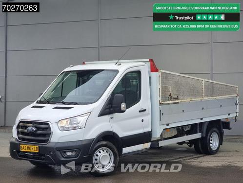 Ford Transit 130pk Open Laadbak Dubbellucht Trekhaak Airco C, Auto's, Bestelwagens en Lichte vracht, Bedrijf, Te koop, Airconditioning