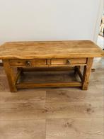 Table basse en chene massif, Huis en Inrichting, Tafels | Sidetables, Ophalen, Zo goed als nieuw, Eikenhout