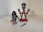 PLaymobil ridder en wapenrek - compleet, Verzenden, Zo goed als nieuw, Complete set